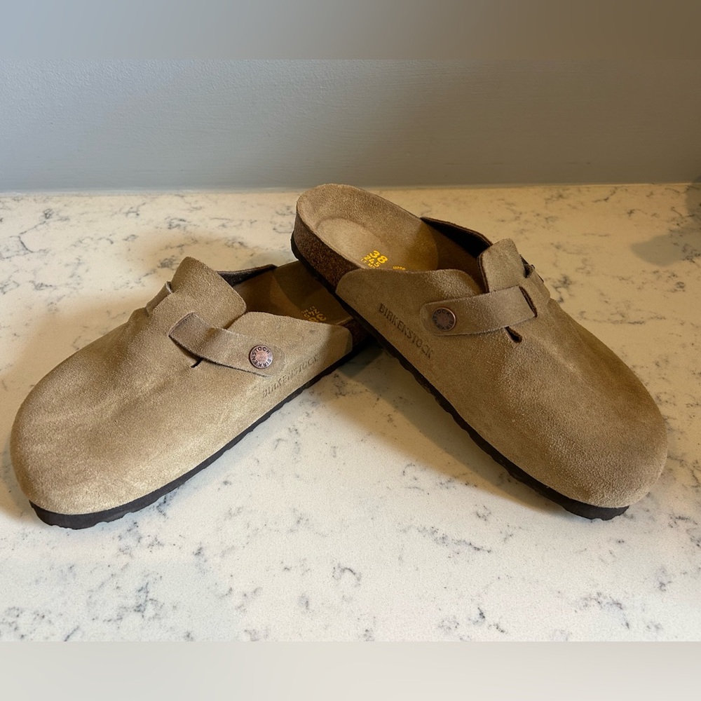 Birkenstock size 38, color taupe
